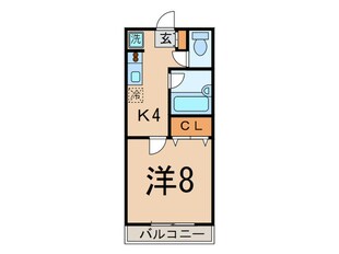 第8高橋ビルの物件間取画像